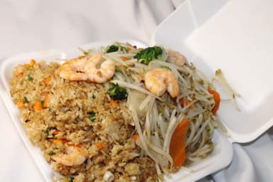 Chop Suey con camaron