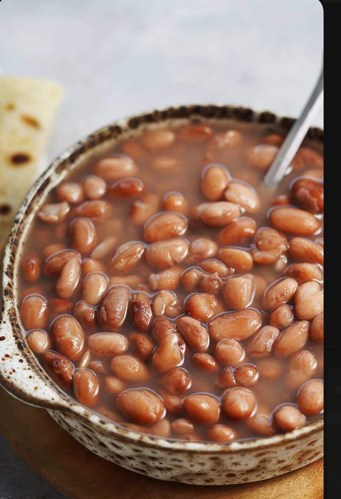 Frijol con Carne y Queso