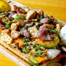 Teppanyaki de Arrachera