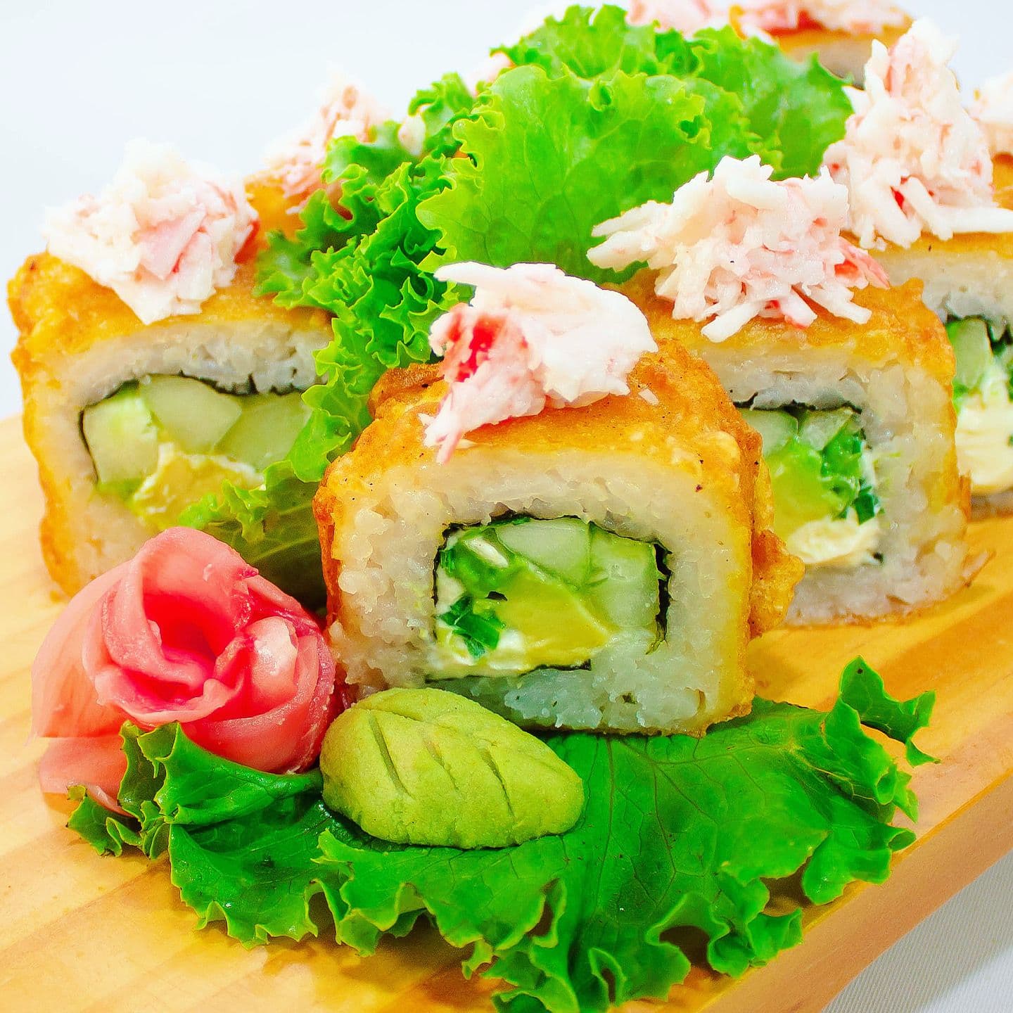 Combo-Crab roll
