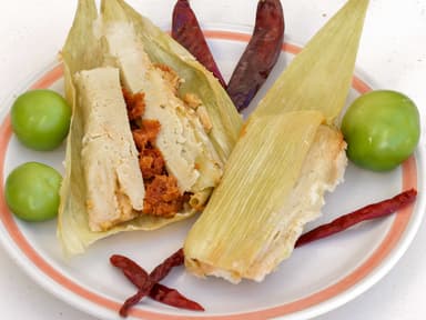 Tamal de Prensado Rojo