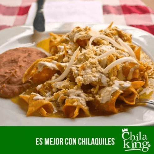 Chilaquiles con Queso