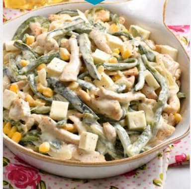 Rajas con Pollo