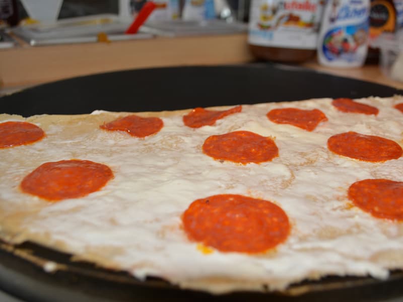 Manchego/Peperoni