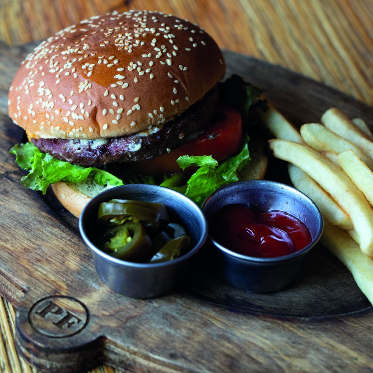 Hamburguesa de res