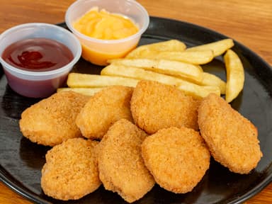 Nuggets con Papas
