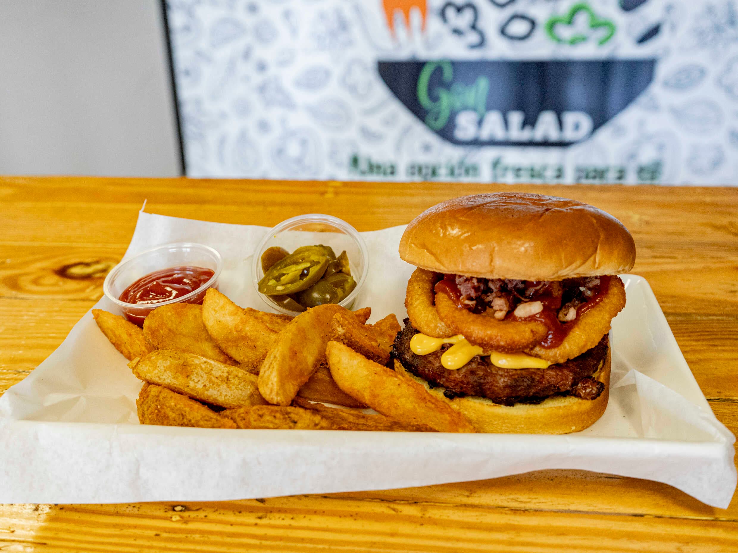 Hamburguesa Vaquera (Solo Hamburguesa)
