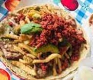 Taco de Chorizo.