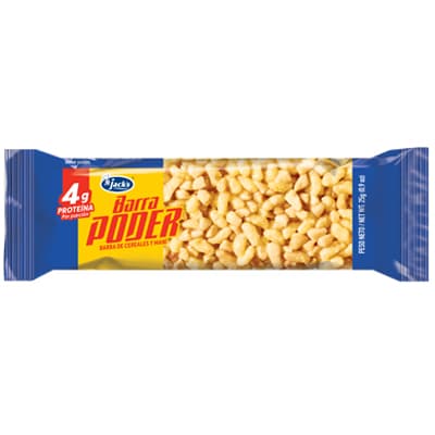 Barra Cereal Poder Maní Energía Jacks 25 g