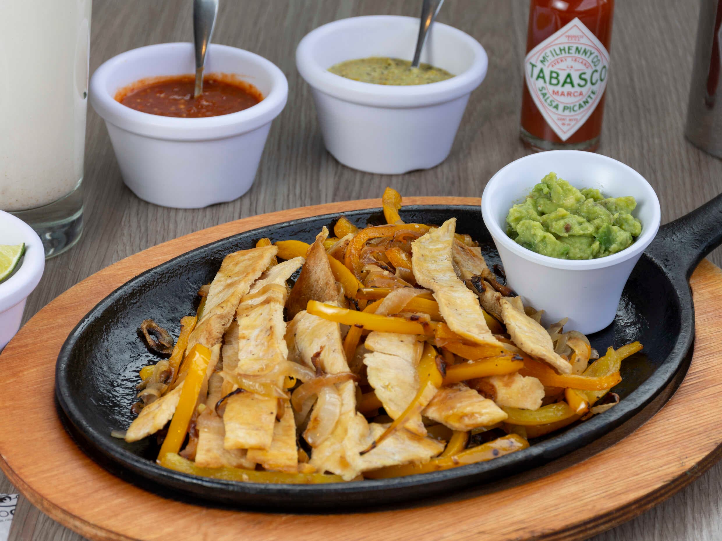 Fajitas de Pollo