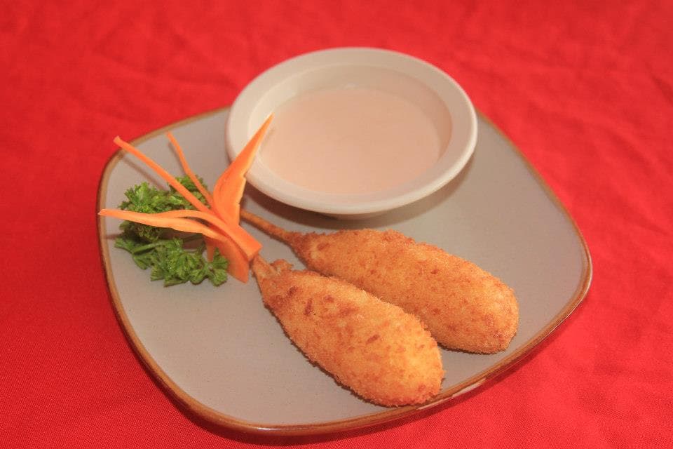 Brochetas de Camarón