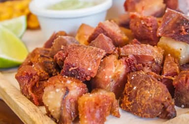 Chicharrón de anca