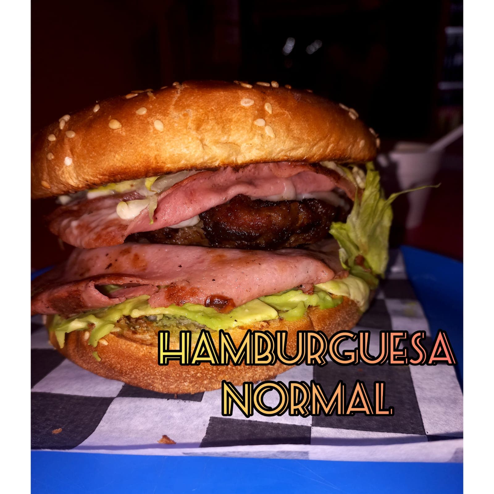 Hamburguesa con Champiñones