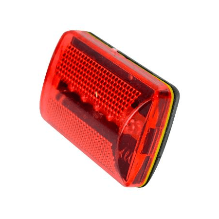 Lámpara para Bicicleta Amarilla y Roja