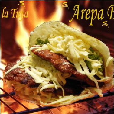 Arepa Burger 3