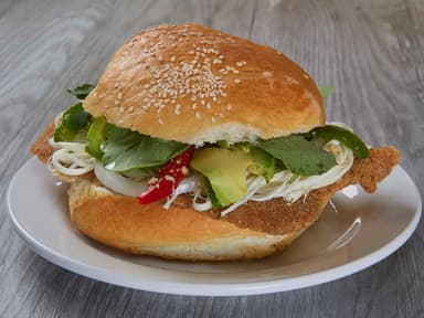 Cemita de Milanesa de Puerco