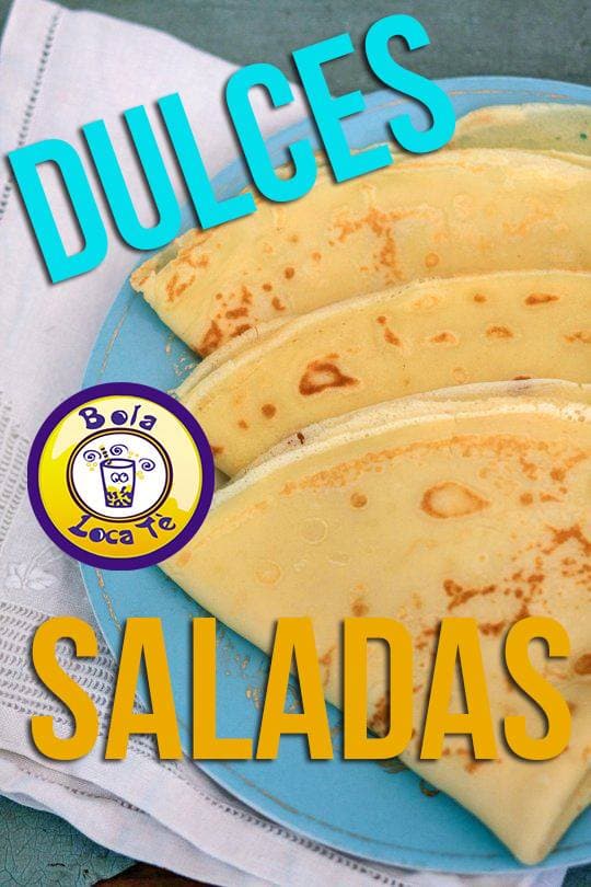 Crepa Dulce ó Salada a Elegir