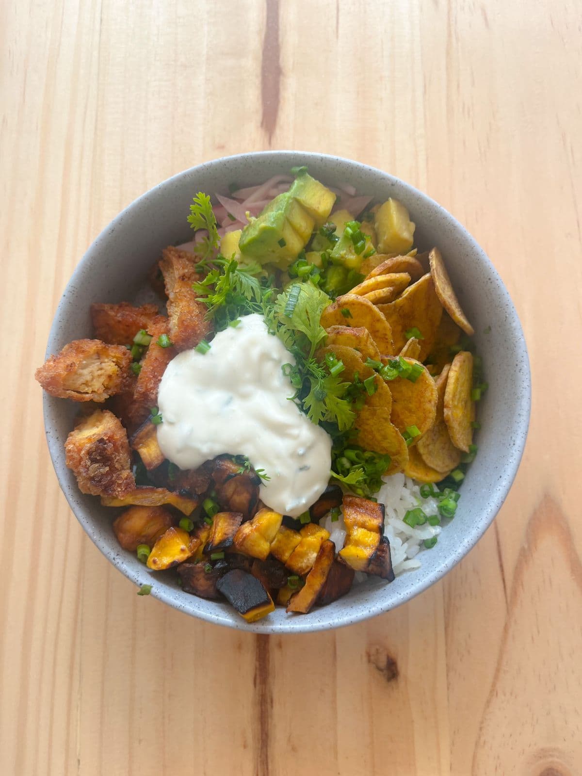 Bowl de Pollo Crispy