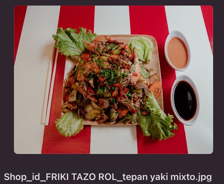 Teppanyaki mixto