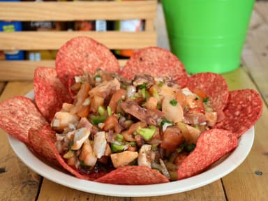 Tosticeviches de Camarón