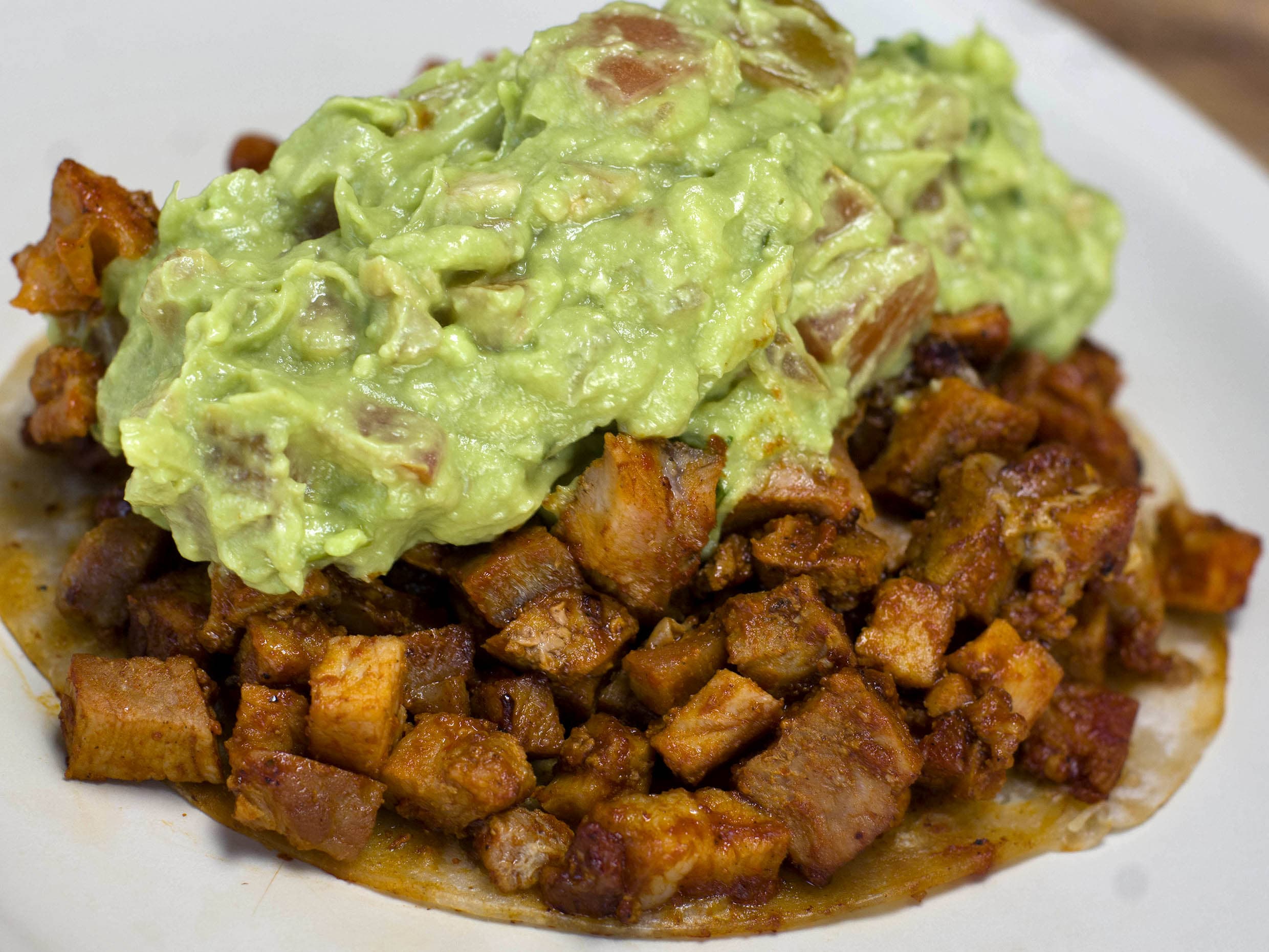 Taco en Maíz de Adobada