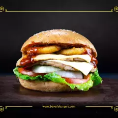 Hamburguesa BBQ Doble de Filete