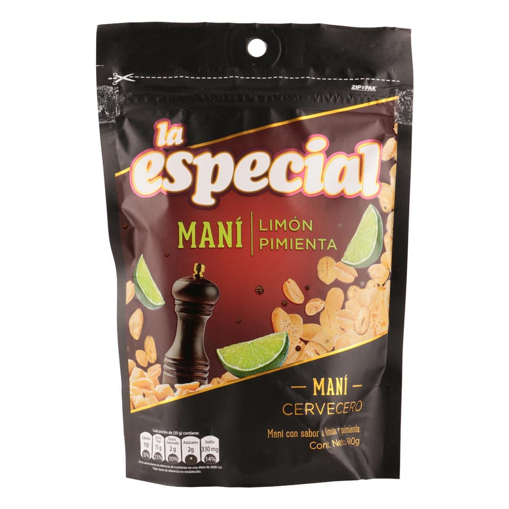 Mani Limon Pimienta La Especial Grande