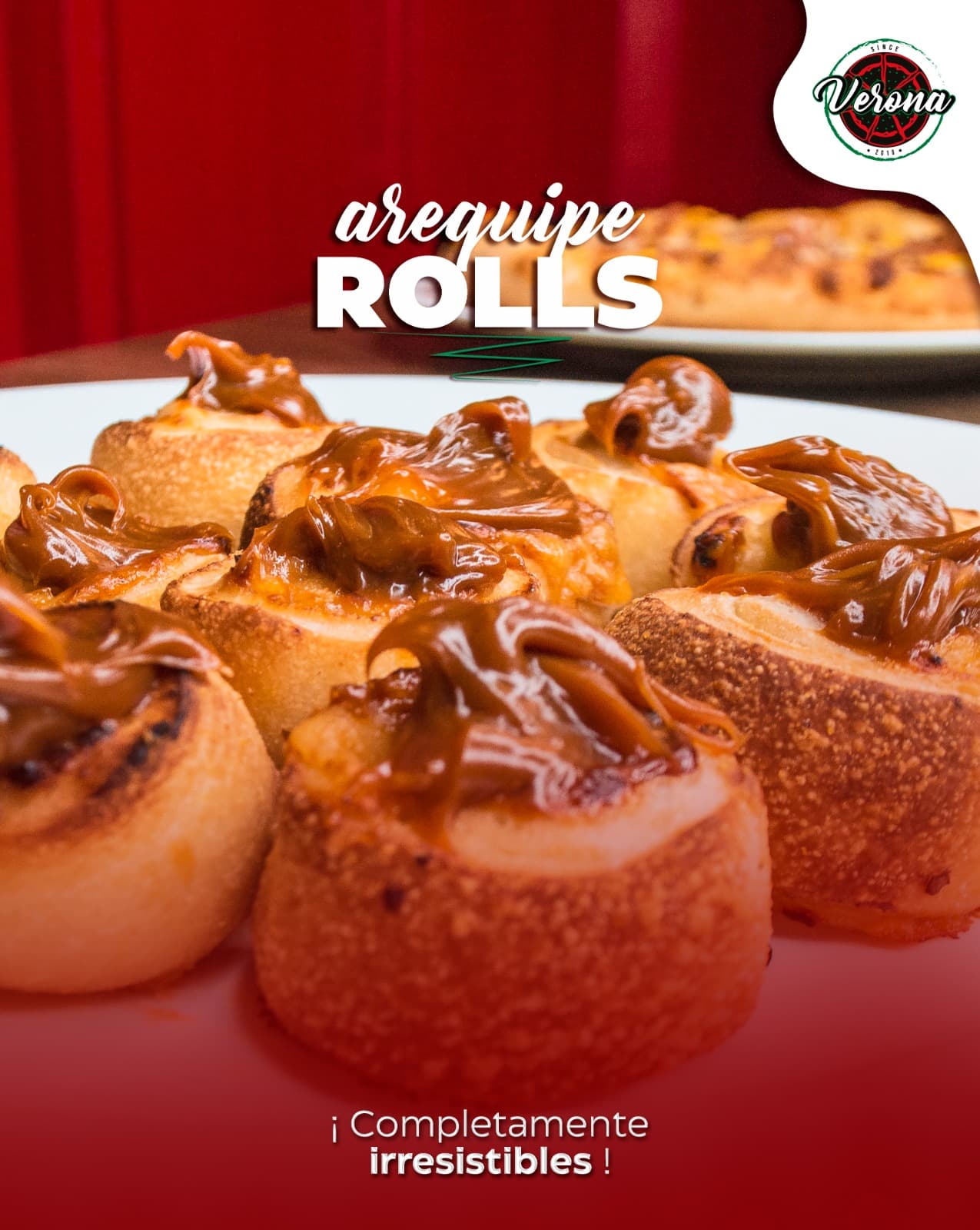Rollitos de Arequipe por 12