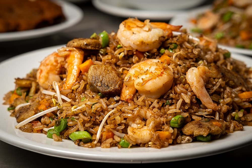 Arroz Frito con Pollo
