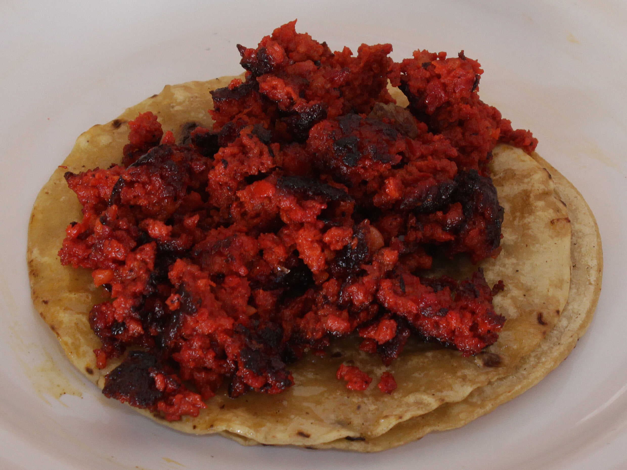 TACO DE CHORIZO (1)