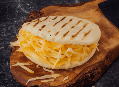 Arepa con Adición de Queso
