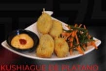 Kushiages de Plátano Espacial 4 pzas