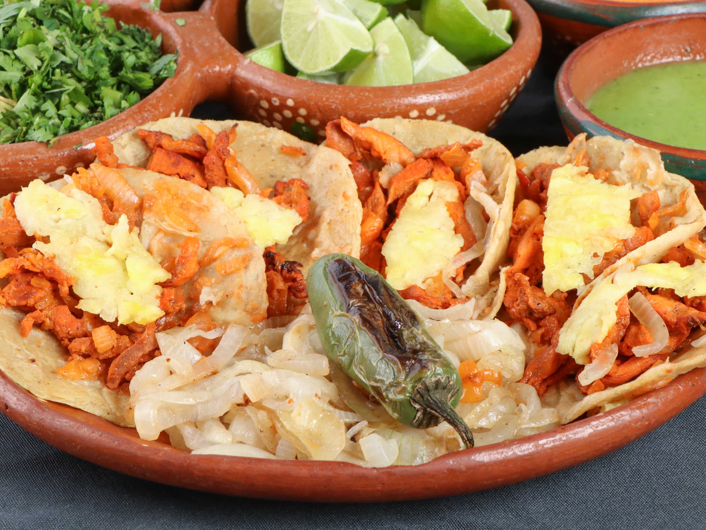 Orden de 5 Tacos de Pastor