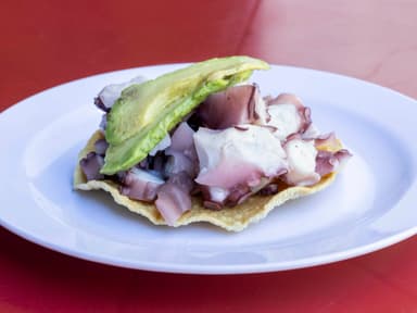 Tostada de Pulpo