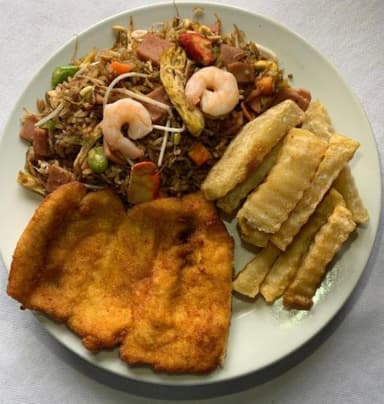 Arroz Chino Chuleta (Para dos Personas)