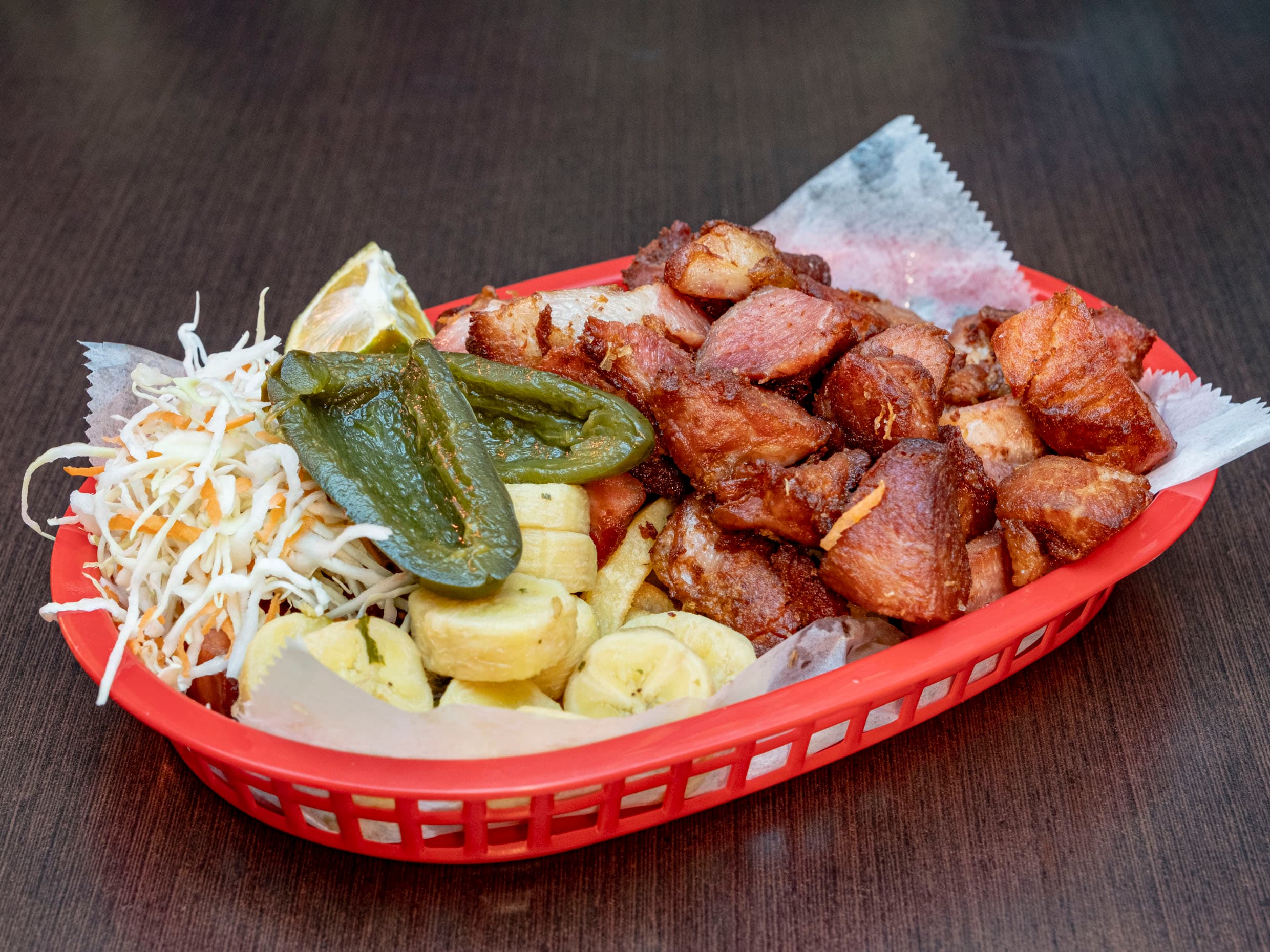 Canasta de Chicharrón