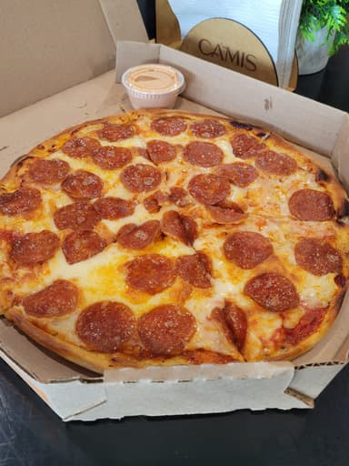 Pizza de Camarón Mediana