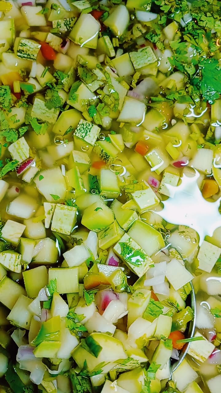 Ceviche de Zuquini