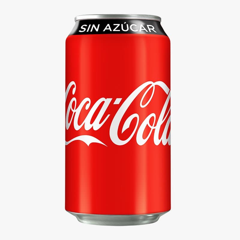 Coca Cola Sin Azúcar 355 ml.
