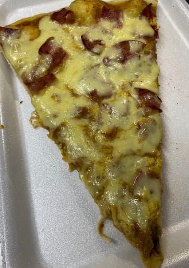 Pizza Pollo y Champiñones Porción