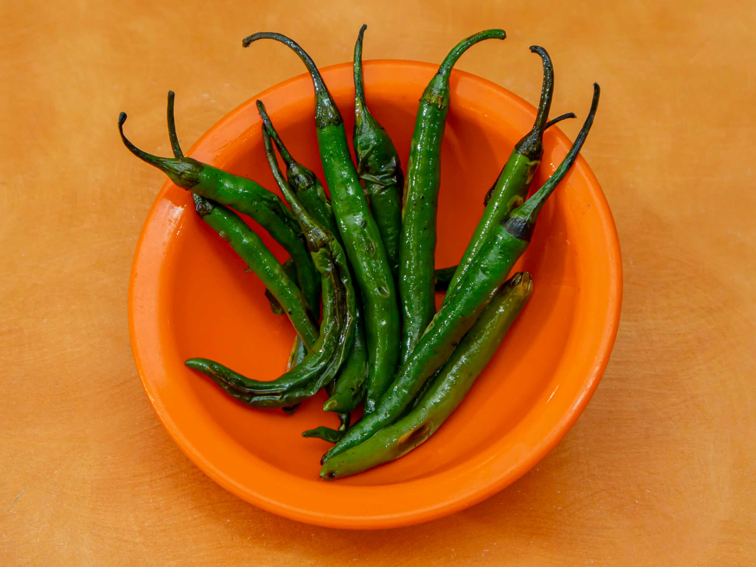 Orden de Chiles Toreados