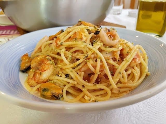 Spaghettis a la Marinera