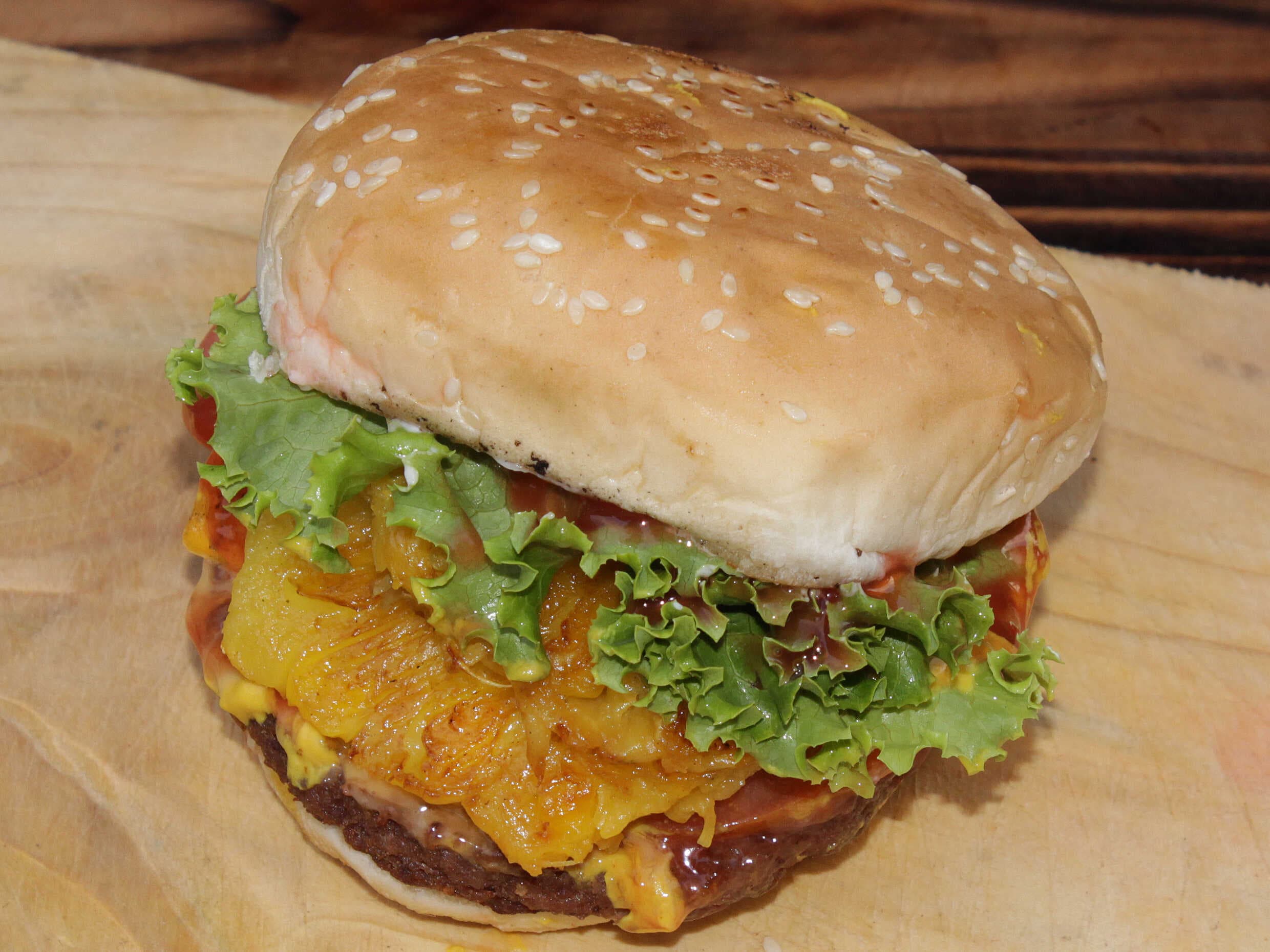 Hamburguesa Hawaiana