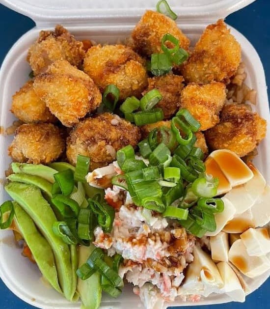 Yakimeshi Camarón Crispy
