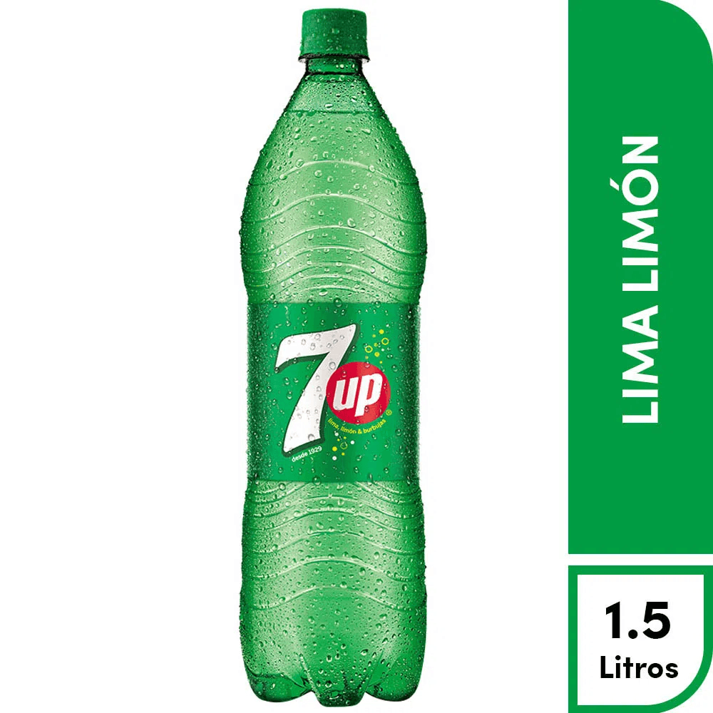 Bebida 7 Up Lima Limón 1.5 L