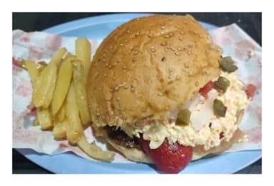 Salchichaburguer.