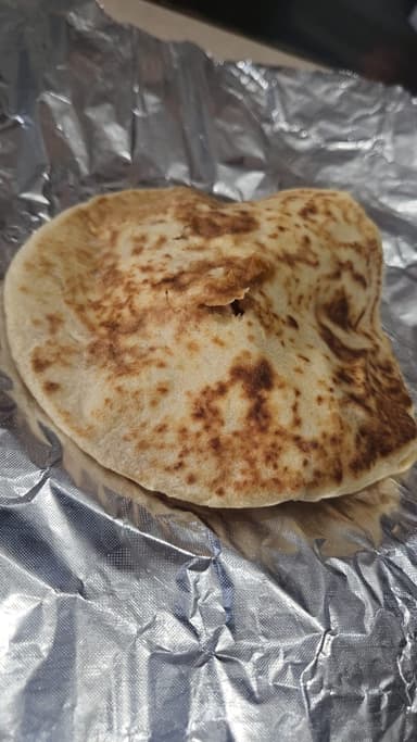 Gordita de Bistek a la Mexicana