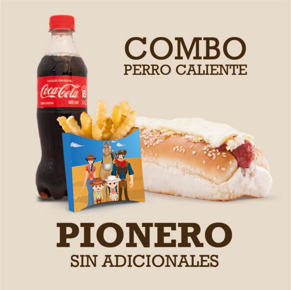 Combo Perro Caliente o Choriperro Pionero