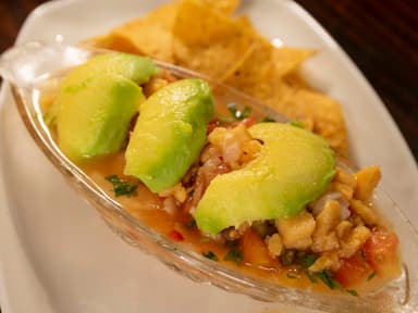 Ceviche de Camarones Arreglado