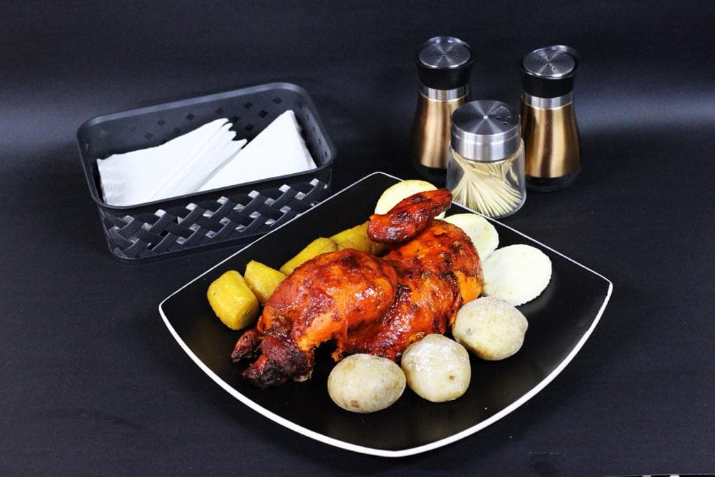 Medio Pollo Asado